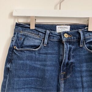 FRAME denim Le High Straight in Kingsway wash 28